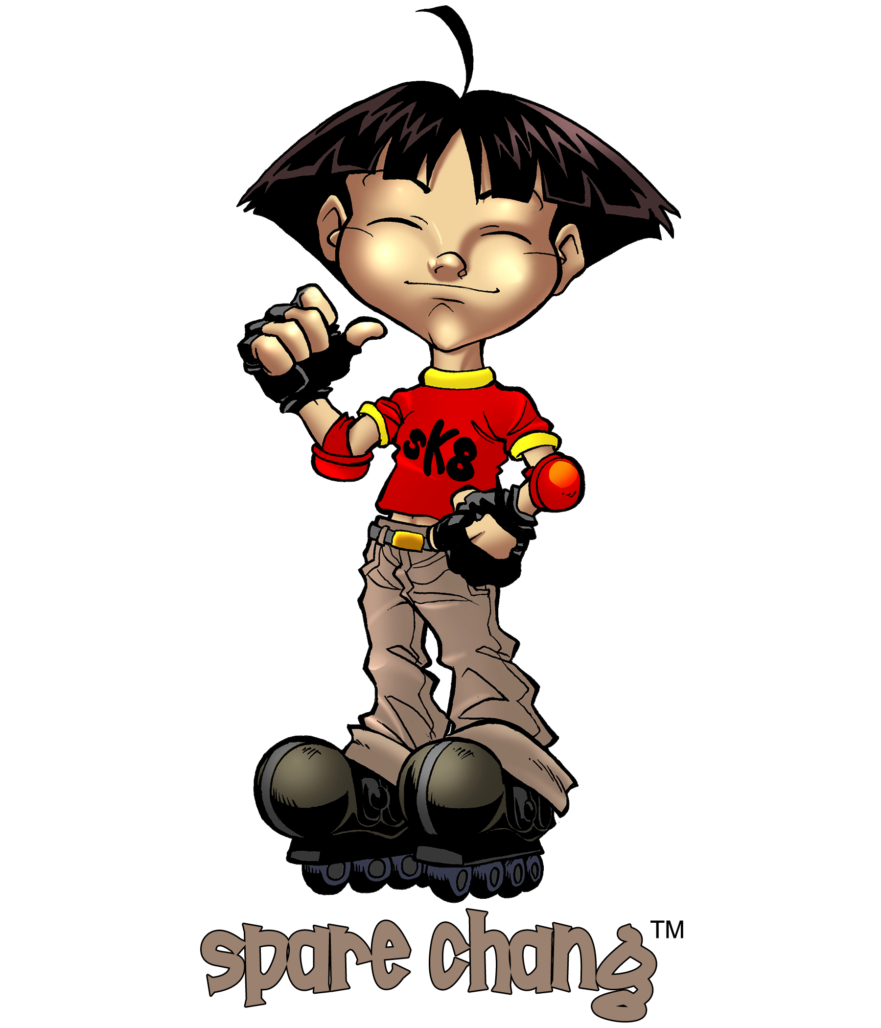 Spare Chang character art